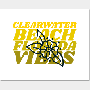 CLEARWATER FLORIDA T-SHIRT Posters and Art